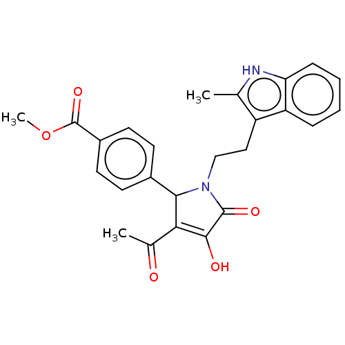 Chemical structure of BindingDB Monomer ID 50007007
