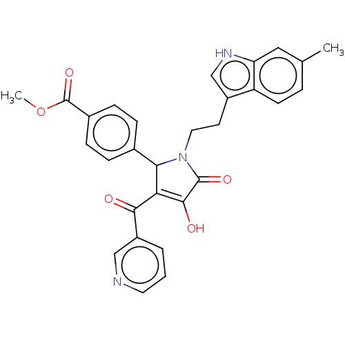 Chemical structure of BindingDB Monomer ID 50007010