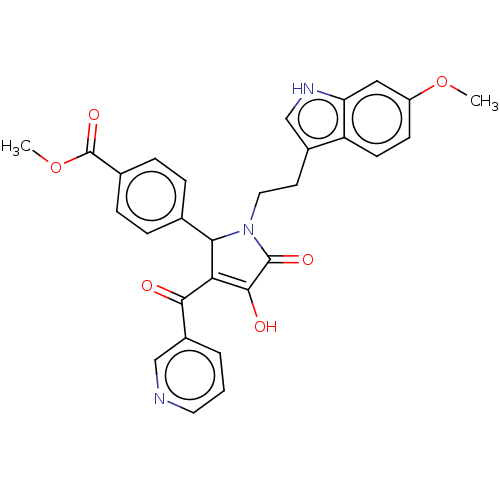 Chemical structure of BindingDB Monomer ID 50007011