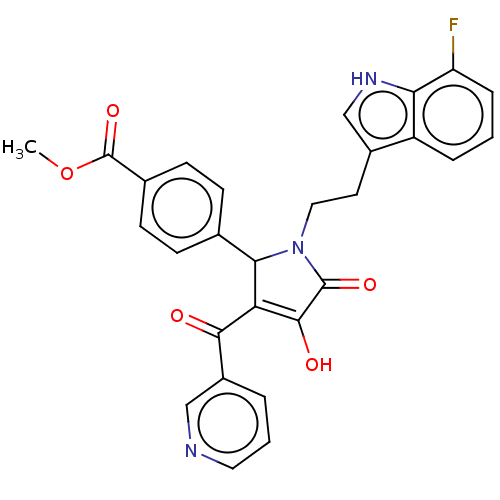 Chemical structure of BindingDB Monomer ID 50007012