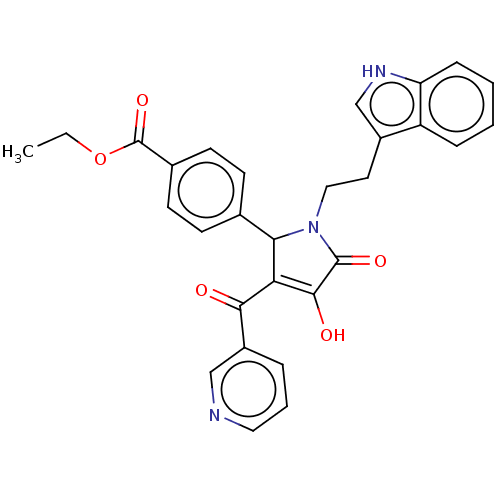 Chemical structure of BindingDB Monomer ID 50007015