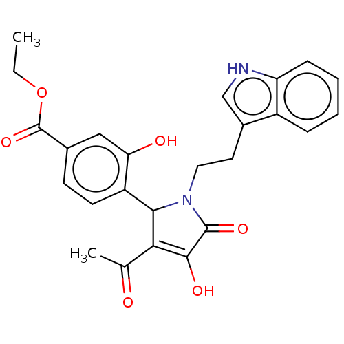 Chemical structure of BindingDB Monomer ID 50007019