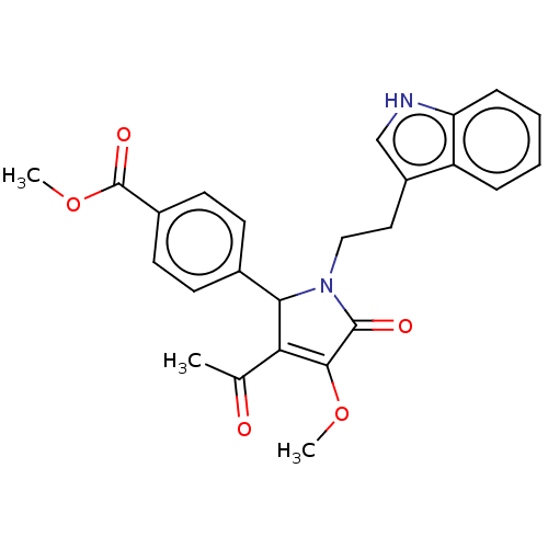 Chemical structure of BindingDB Monomer ID 50007020
