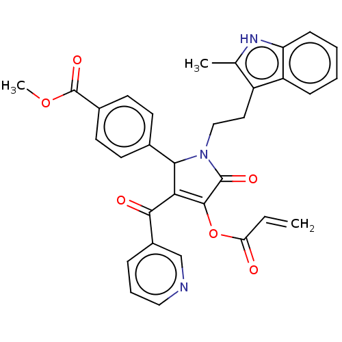 Chemical structure of BindingDB Monomer ID 50007023