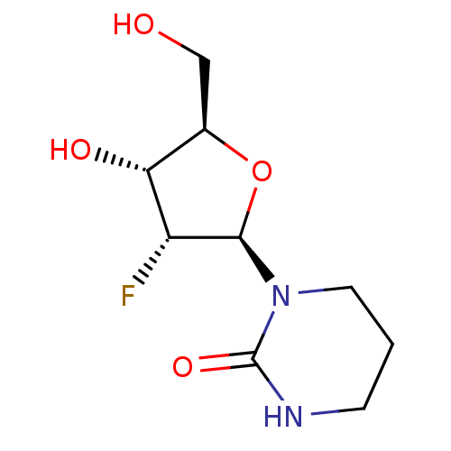 Chemical structure of BindingDB Monomer ID 50007036