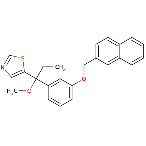 Chemical structure of BindingDB Monomer ID 50007054