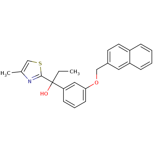 Chemical structure of BindingDB Monomer ID 50007060