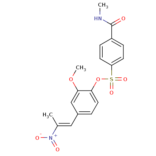Chemical structure of BindingDB Monomer ID 50007084