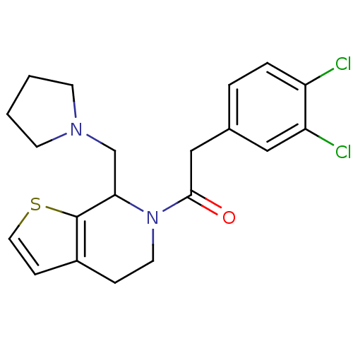 Chemical structure of BindingDB Monomer ID 50007166