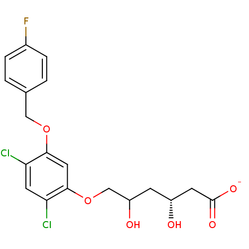 Chemical structure of BindingDB Monomer ID 50007262