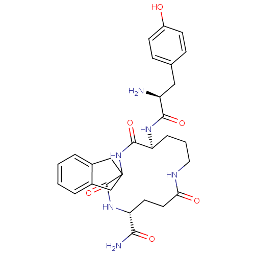 Chemical structure of BindingDB Monomer ID 50007324