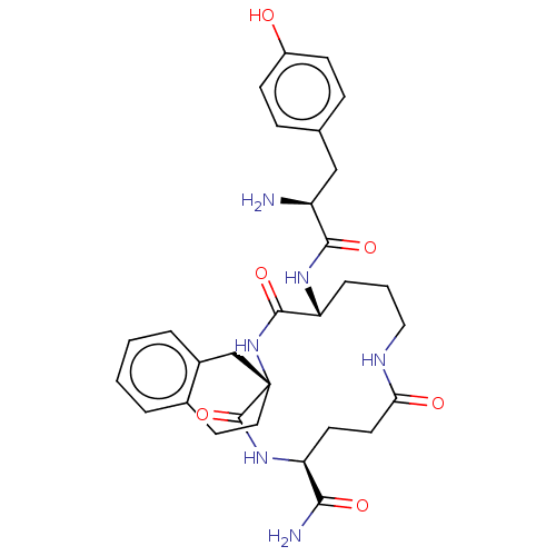Chemical structure of BindingDB Monomer ID 50007326