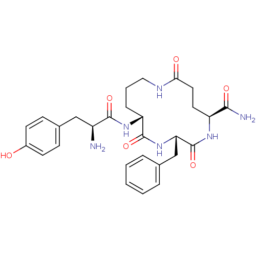 Chemical structure of BindingDB Monomer ID 50007327