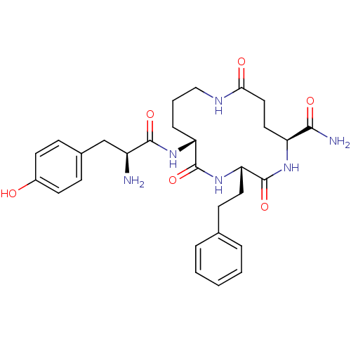 Chemical structure of BindingDB Monomer ID 50007332