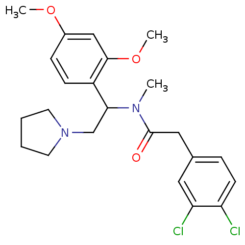 Chemical structure of BindingDB Monomer ID 50007345