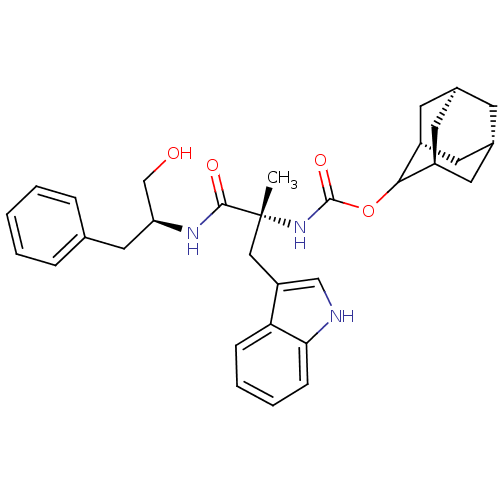 Chemical structure of BindingDB Monomer ID 50007437