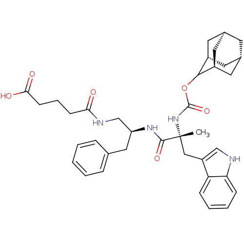 Chemical structure of BindingDB Monomer ID 50007443
