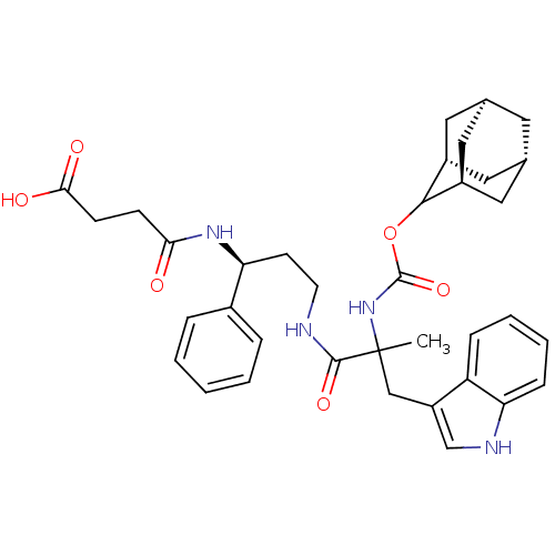 Chemical structure of BindingDB Monomer ID 50007445