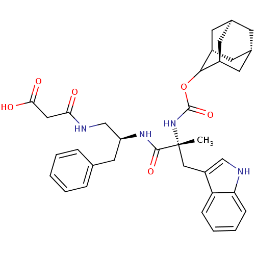 Chemical structure of BindingDB Monomer ID 50007448