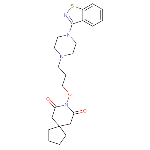 Chemical structure of BindingDB Monomer ID 50007481