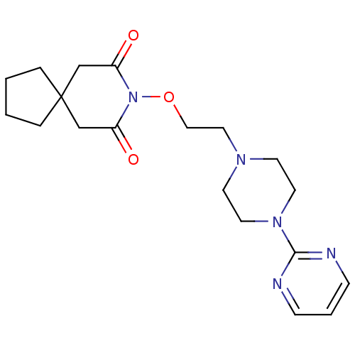 Chemical structure of BindingDB Monomer ID 50007489