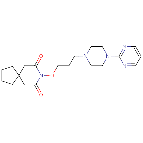 Chemical structure of BindingDB Monomer ID 50007493
