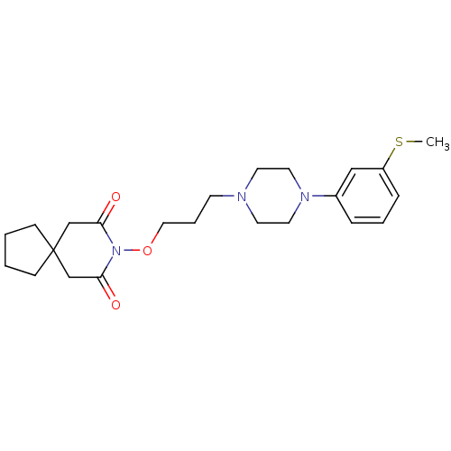 Chemical structure of BindingDB Monomer ID 50007496