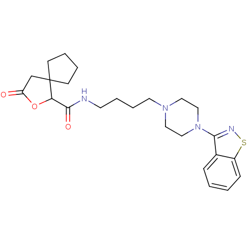Chemical structure of BindingDB Monomer ID 50007691