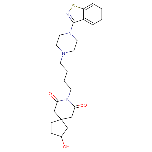 Chemical structure of BindingDB Monomer ID 50007693