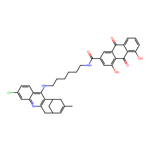 Chemical structure of BindingDB Monomer ID 50007796