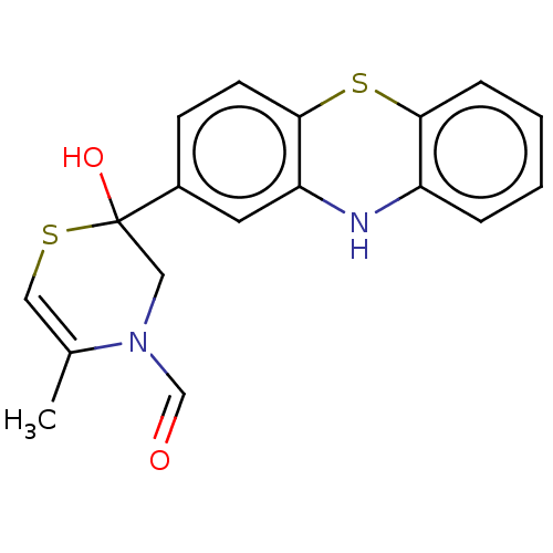 Chemical structure of BindingDB Monomer ID 50007816