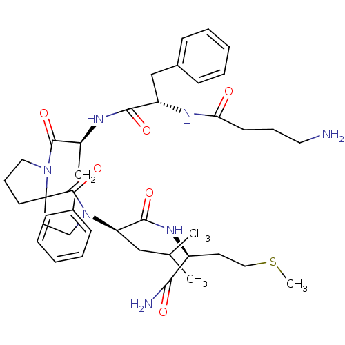 Chemical structure of BindingDB Monomer ID 50007829