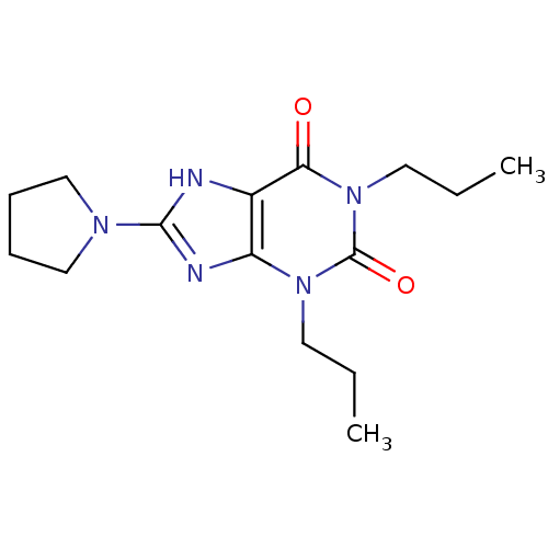 Chemical structure of BindingDB Monomer ID 50007834
