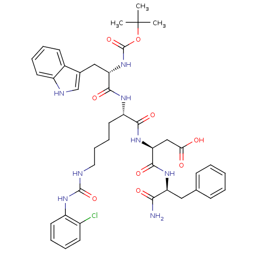 Chemical structure of BindingDB Monomer ID 50007916