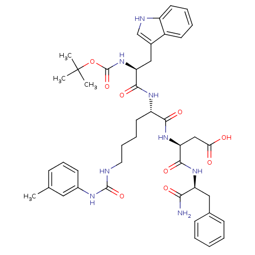 Chemical structure of BindingDB Monomer ID 50007917