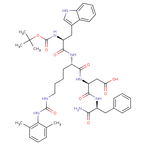 Chemical structure of BindingDB Monomer ID 50007924