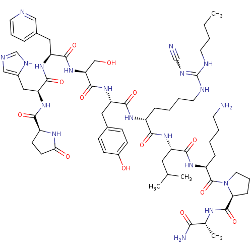 Chemical structure of BindingDB Monomer ID 50007948