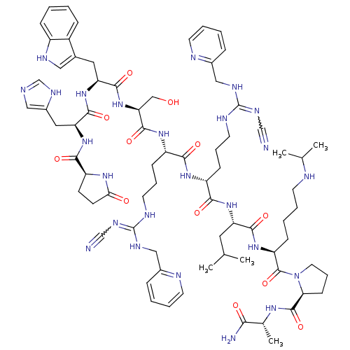 Chemical structure of BindingDB Monomer ID 50007960