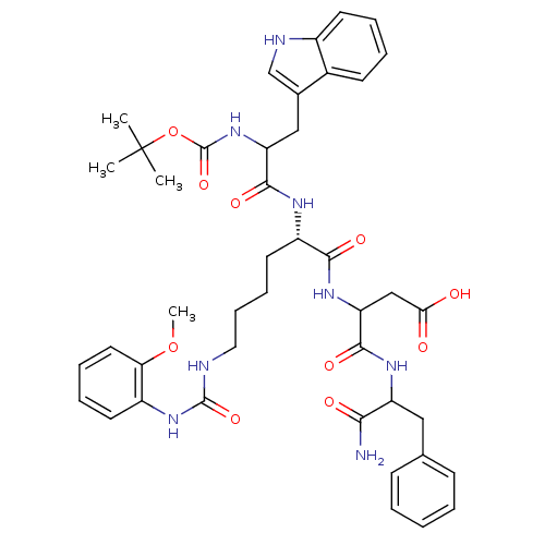 Chemical structure of BindingDB Monomer ID 50007979