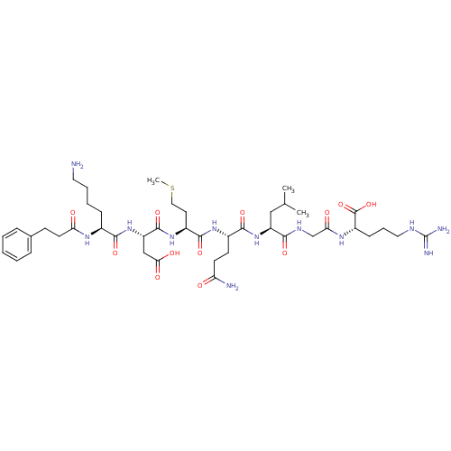 Chemical structure of BindingDB Monomer ID 50008374