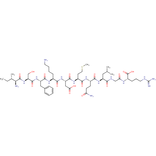 Chemical structure of BindingDB Monomer ID 50008381