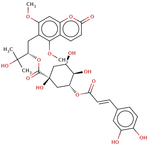 Chemical structure of BindingDB Monomer ID 50008727