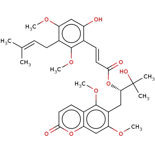Chemical structure of BindingDB Monomer ID 50008728