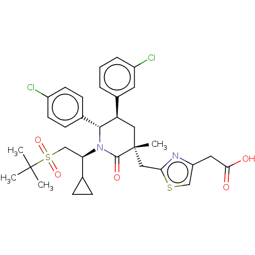 Chemical structure of BindingDB Monomer ID 50008751