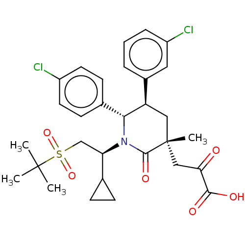 Chemical structure of BindingDB Monomer ID 50008756