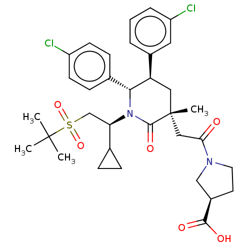Chemical structure of BindingDB Monomer ID 50008762