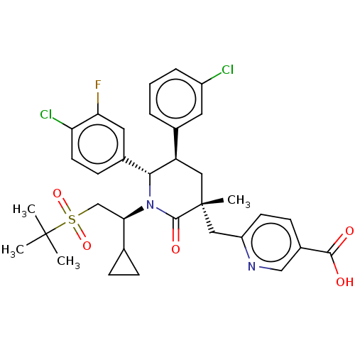 Chemical structure of BindingDB Monomer ID 50008769
