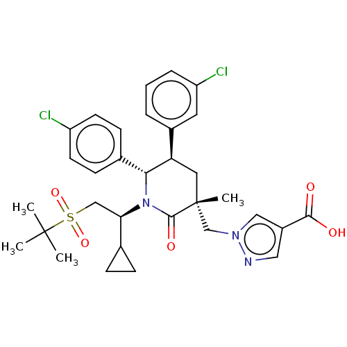 Chemical structure of BindingDB Monomer ID 50008778