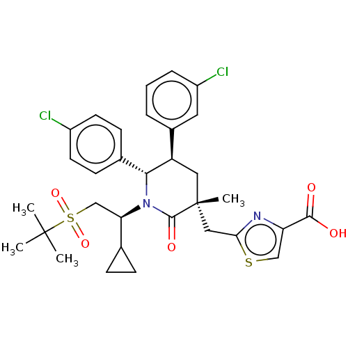 Chemical structure of BindingDB Monomer ID 50008804
