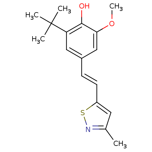 Chemical structure of BindingDB Monomer ID 50008953